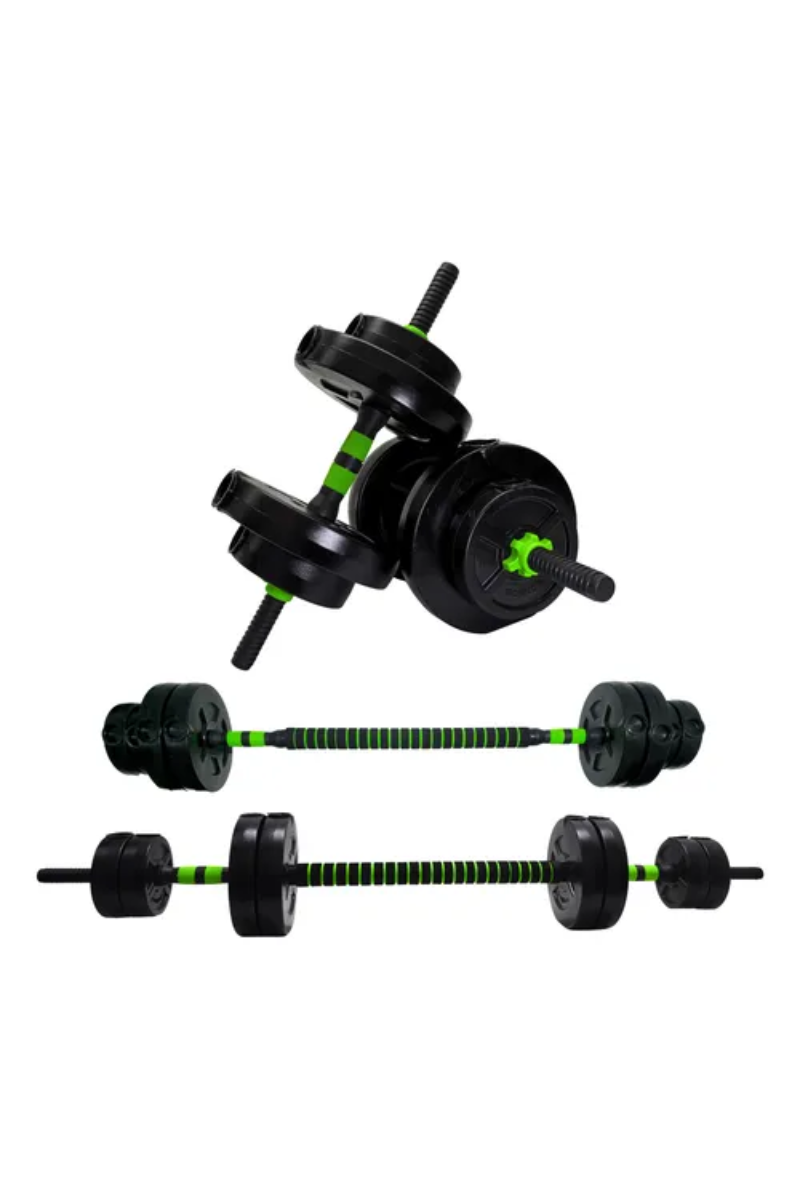 Kit de 14 Barras Ajustables Importadas con Discos Lisos