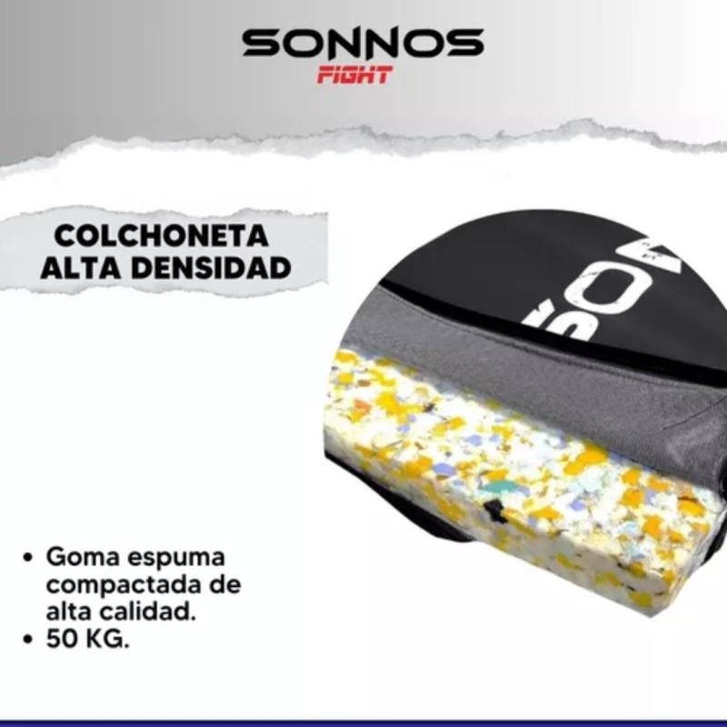 COLCHONETA SONNOS GYM NEGRA 100 kg.
