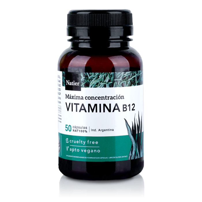 VITAMINA B12 50 CAPS NATIER