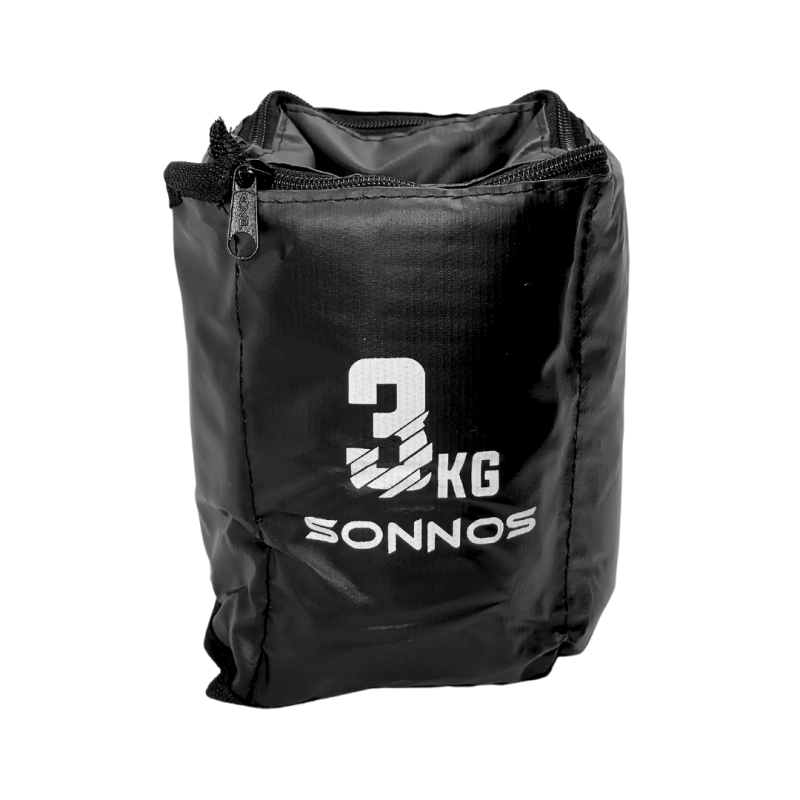 TOBILLERAS CON PESO SONNOS REFORZADA 3kg