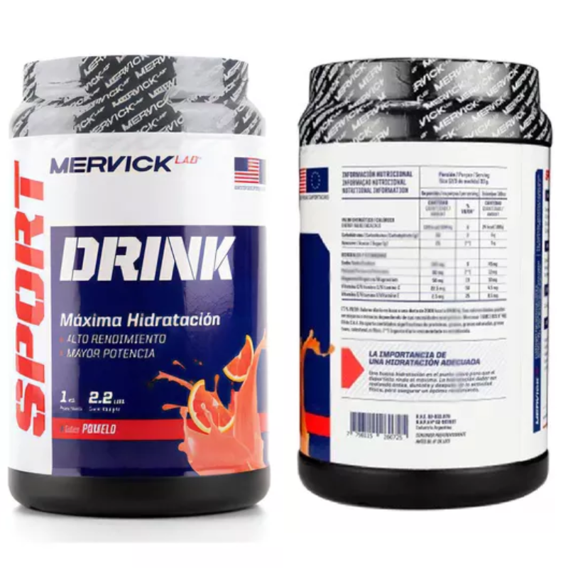 ENERGIZANTE MERVICK SPORT DRINK 1Kg