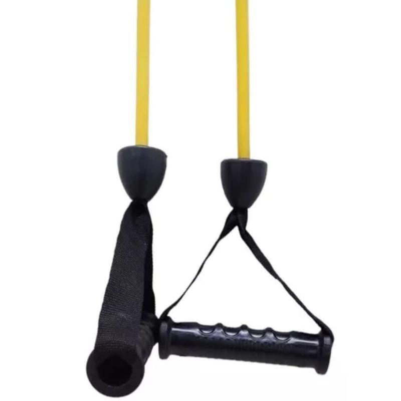 BANDA ELASTICA SONNOS FUNCIONAL CON ANCLAJE 45lbs (beige)