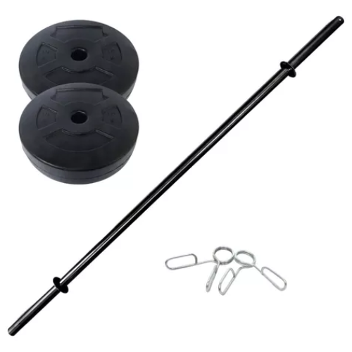 SET 20 BARRA 1.20 + 20 Kg. (dos de 10kg.)