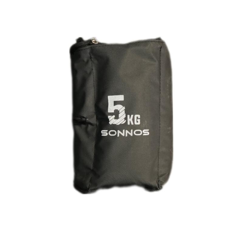 TOBILLERAS CON PESO SONNOS REFORZADA 5kg (venta por par)