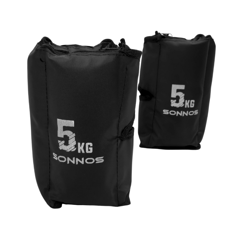 TOBILLERAS CON PESO SONNOS REFORZADA 5kg