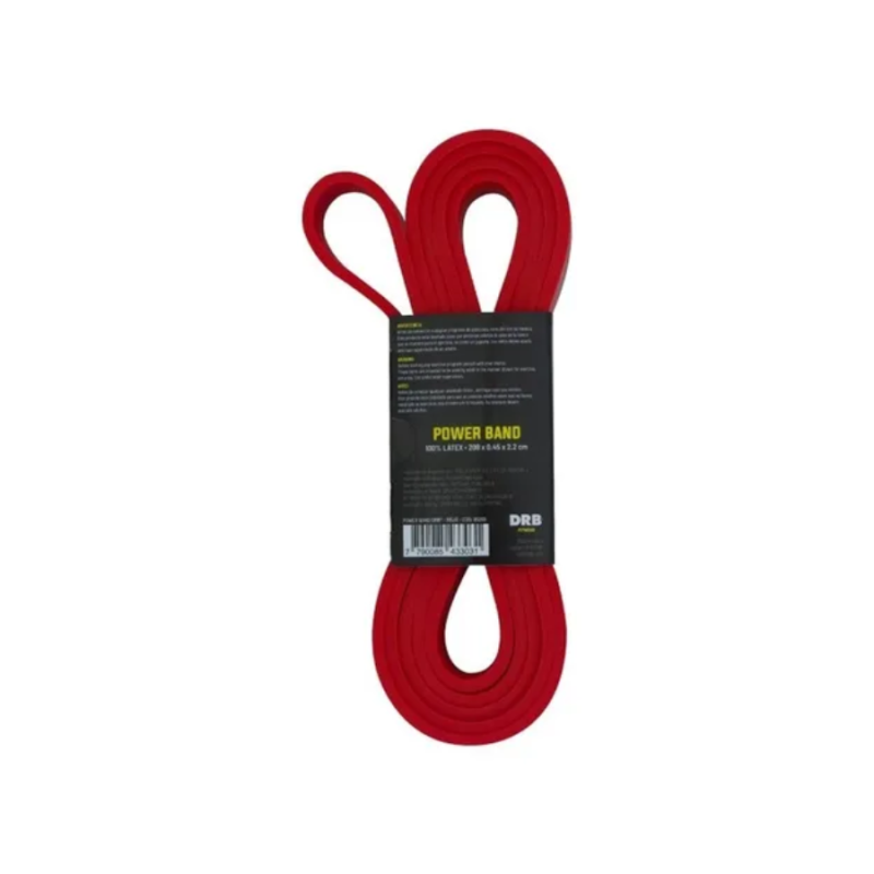 Banda Power Band DRB Roja Medium 2,2cm para Dominadas