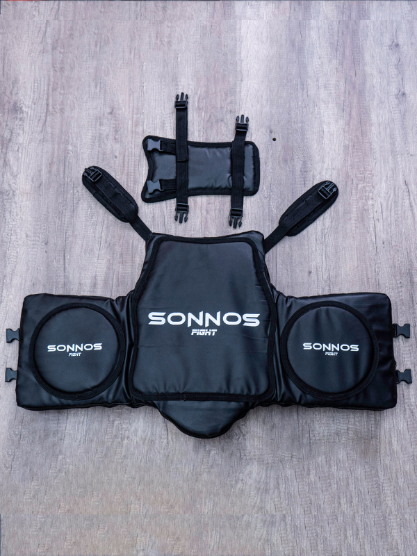 Chaleco Sparring SONNOS – Protección de Pecho para Boxeo y Deportes de Contacto