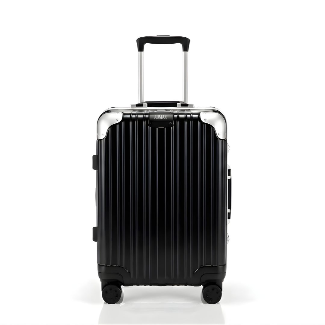 VALIJA MAGNA BLACK CARRY ON 20" ABS+PC-4009G TSA AUMAX