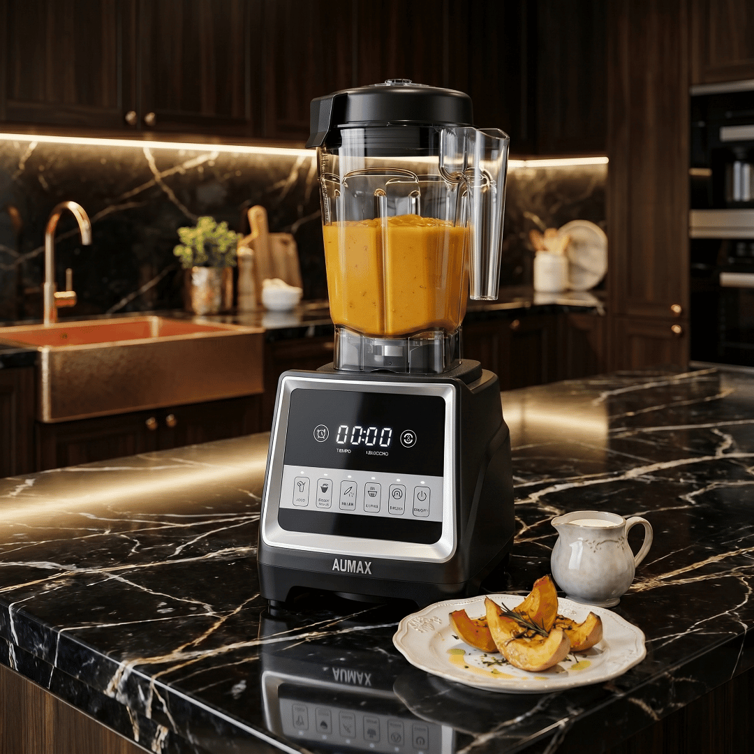 Licuadora Profesional AUMAX VORTEX BLACK 1600W INTELIGENTE DIGITAL