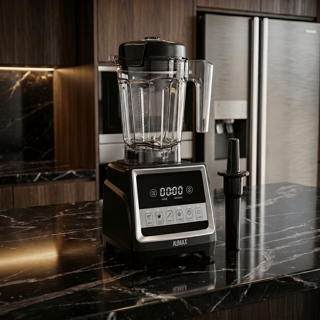 Licuadora Profesional AUMAX VORTEX BLACK 1600W INTELIGENTE DIGITAL