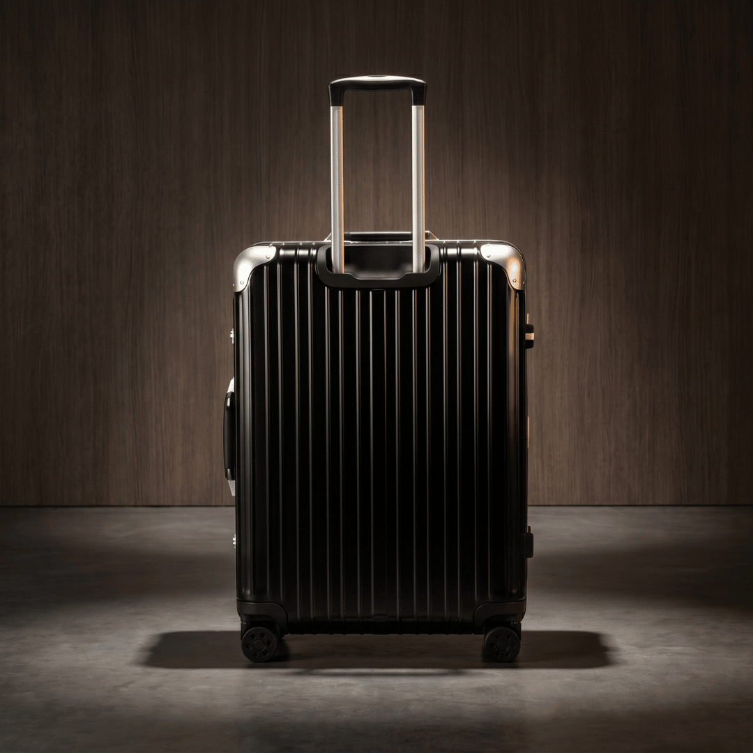 VALIJA CABINA AUMAX MAGNA BLACK CARRY ON 20" MARCO ALUMINIO TSA