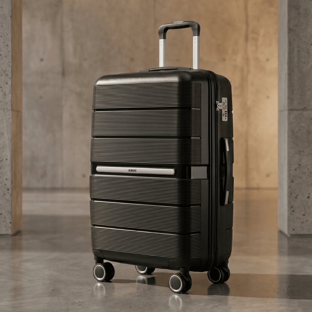 VALIJA AUMAX ELEGANCE GRANDE 28" TSA EXPANDIBLE + FUNDA