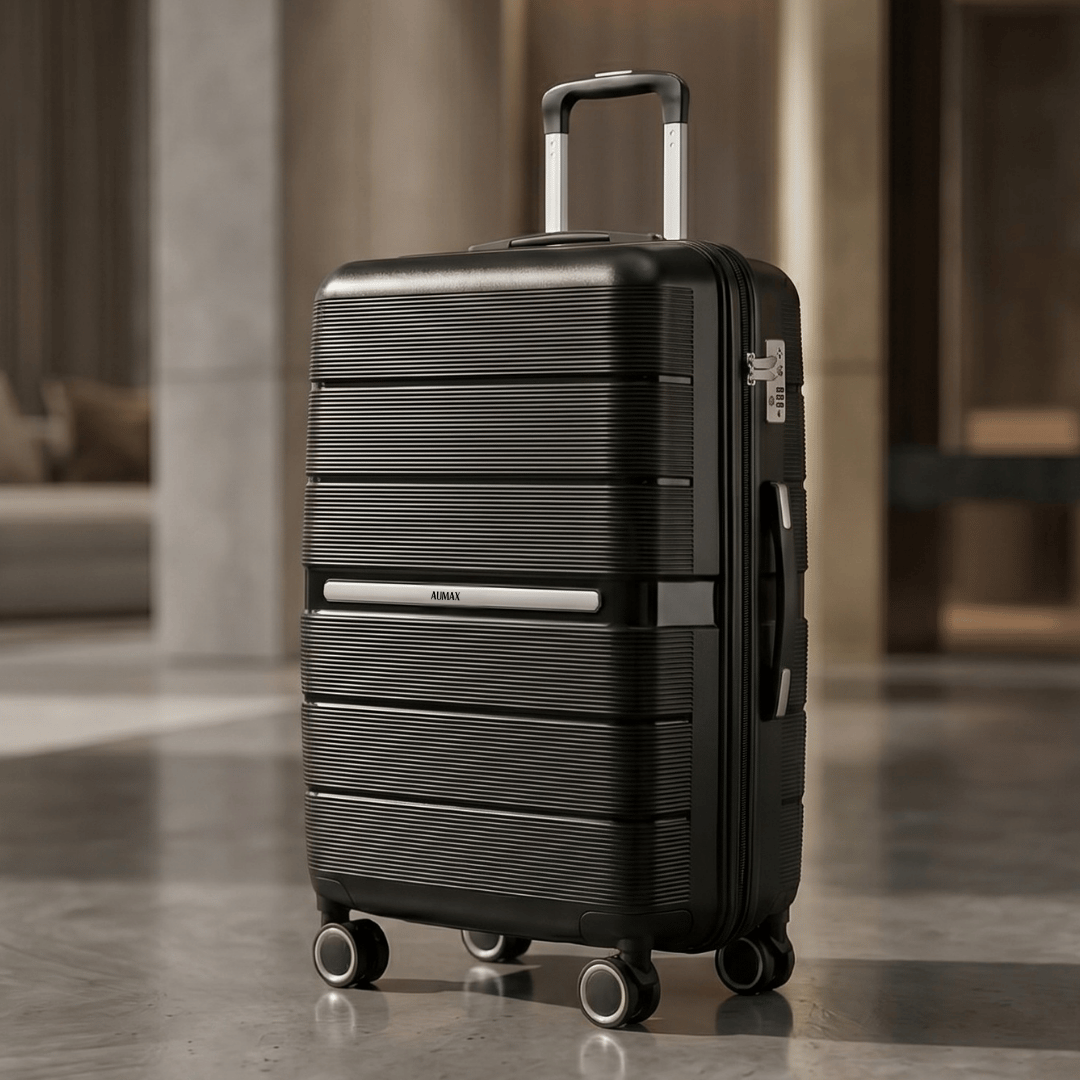 VALIJA AUMAX ELEGANCE GRANDE 28" TSA EXPANDIBLE + FUNDA