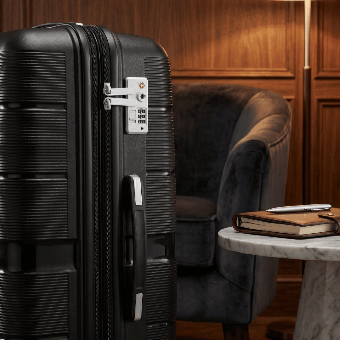 VALIJA CABINA AUMAX ELEGANCE 20” CARRY ON TSA EXPANDIBLE PREMIUM