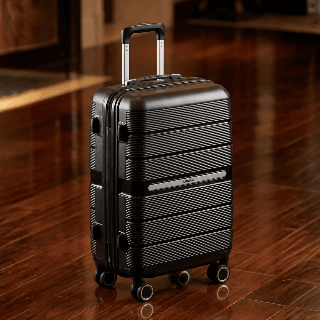 VALIJA CABINA AUMAX ELEGANCE 20” CARRY ON TSA EXPANDIBLE PREMIUM
