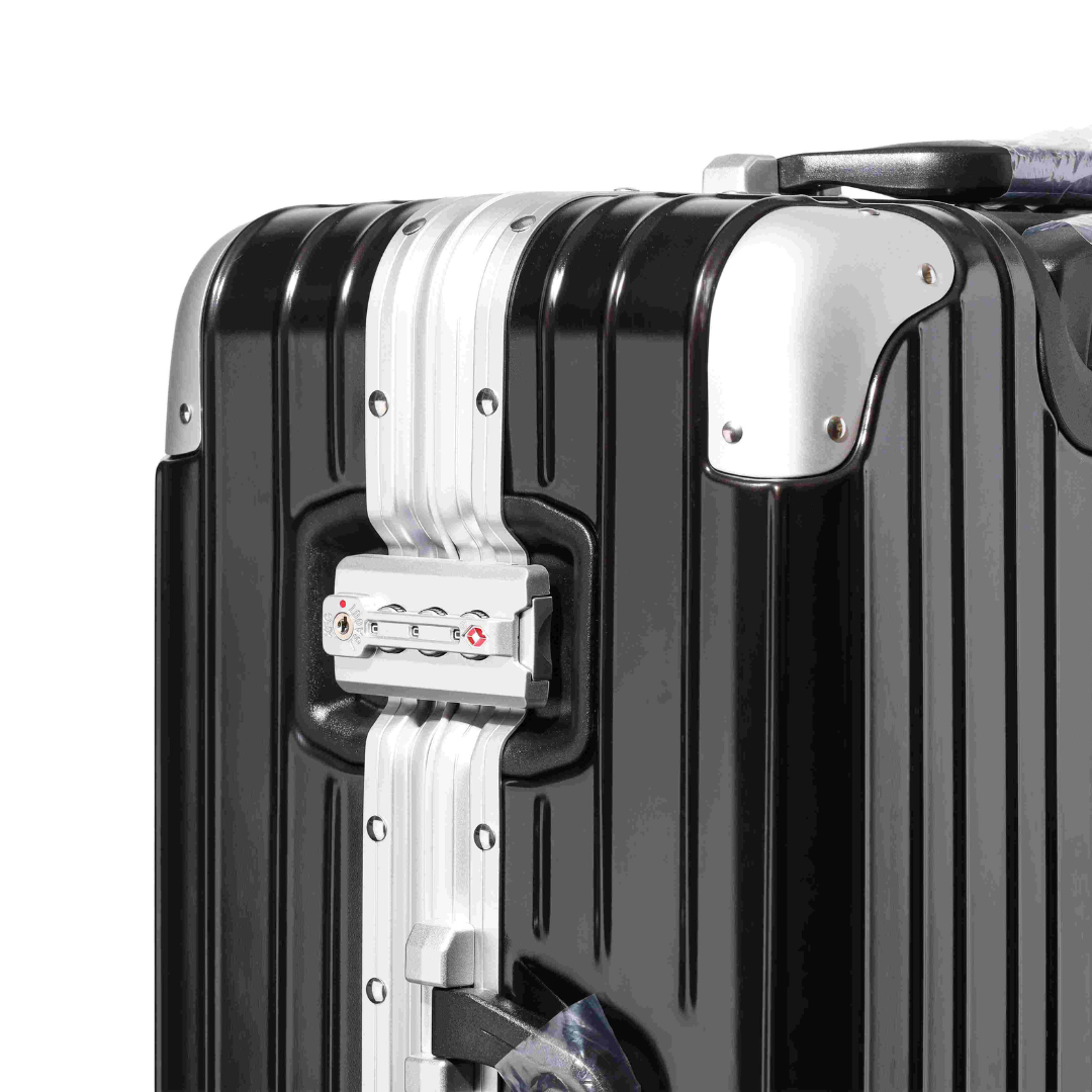VALIJA MAGNA BLACK MEDIANA 24" ABS+PC-4009G TSA AUMAX