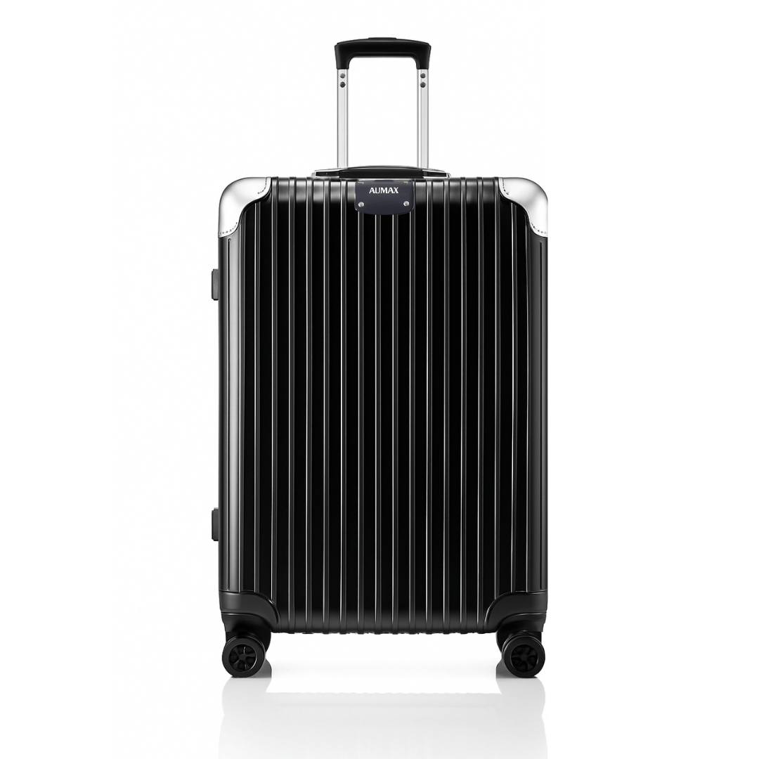 VALIJA MAGNA BLACK MEDIANA 24" ABS+PC-4009G TSA AUMAX