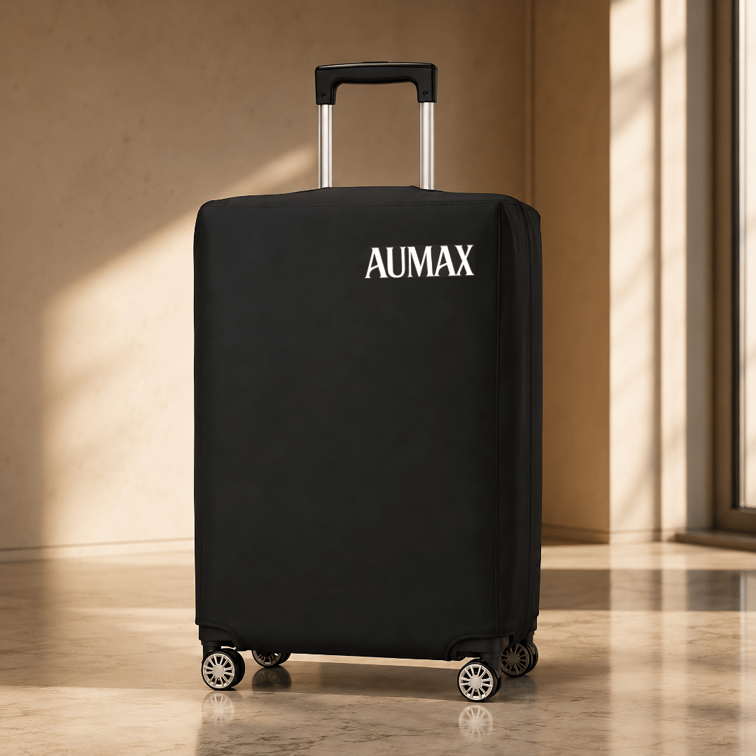 VALIJA AUMAX LUXOR BLACK / SILVER GRANDE 28" MARCO DE ALUMINIO