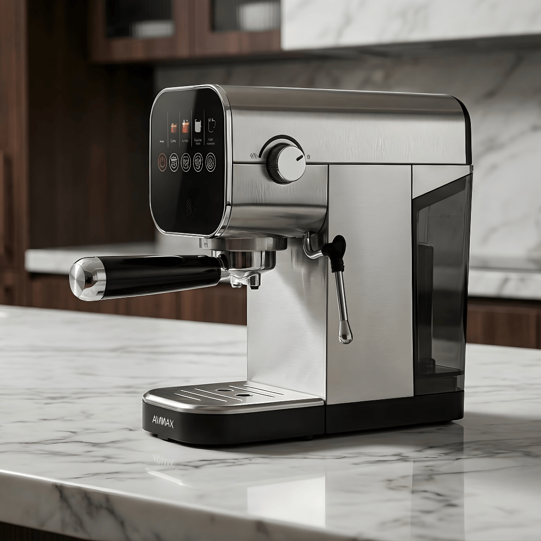 CAFETERA EXPRESS MILANO 20 BARES 2 EN 1 CAFÉ MOLIDO Y CÁPSULAS AUMAX