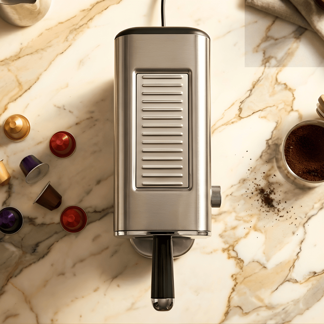 CAFETERA EXPRESS MILANO 20 BARES 2 EN 1 CAFÉ MOLIDO Y CÁPSULAS AUMAX