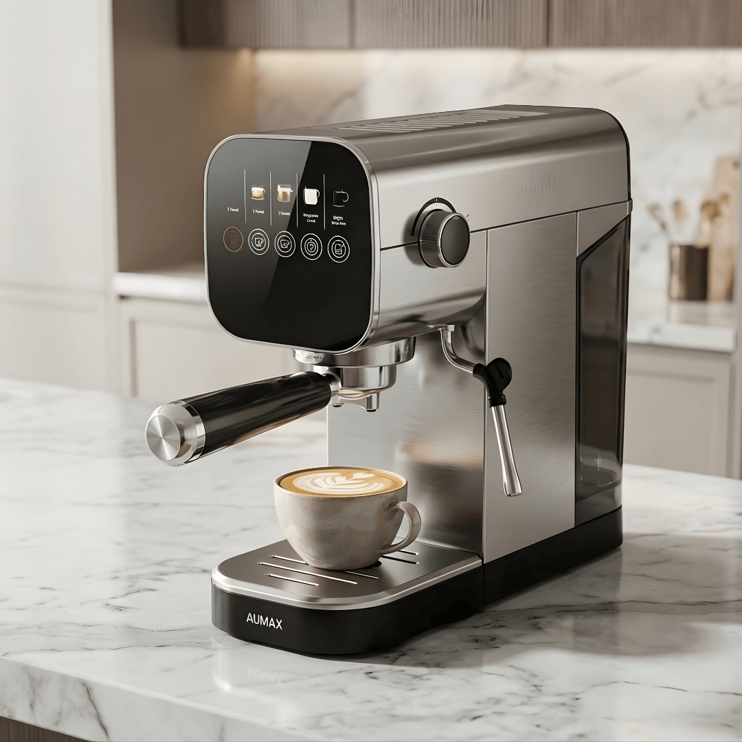 CAFETERA EXPRESS MILANO 20 BARES 2 EN 1 CAFÉ MOLIDO Y CÁPSULAS AUMAX