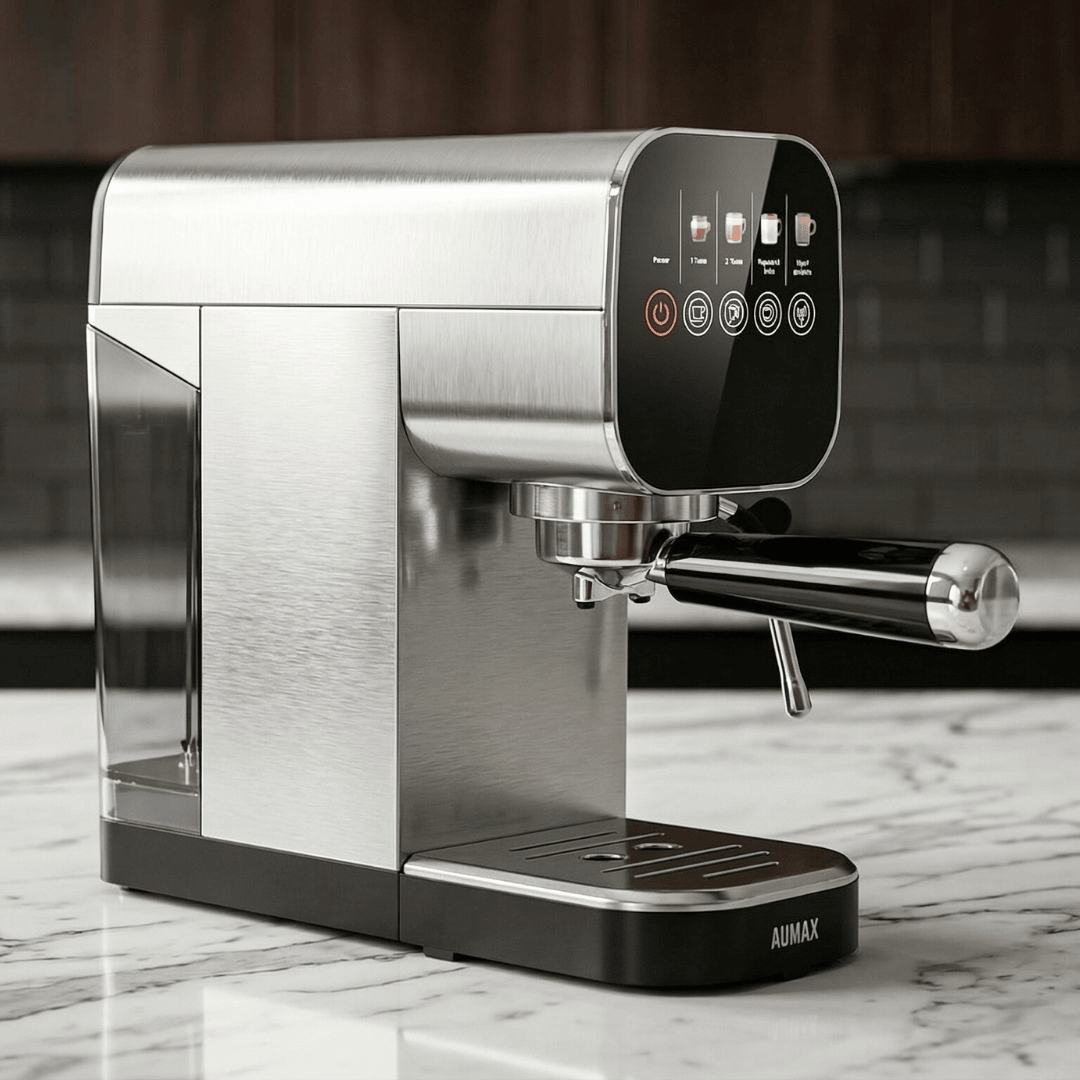 CAFETERA EXPRESS MILANO 20 BARES 2 EN 1 CAFÉ MOLIDO Y CÁPSULAS AUMAX