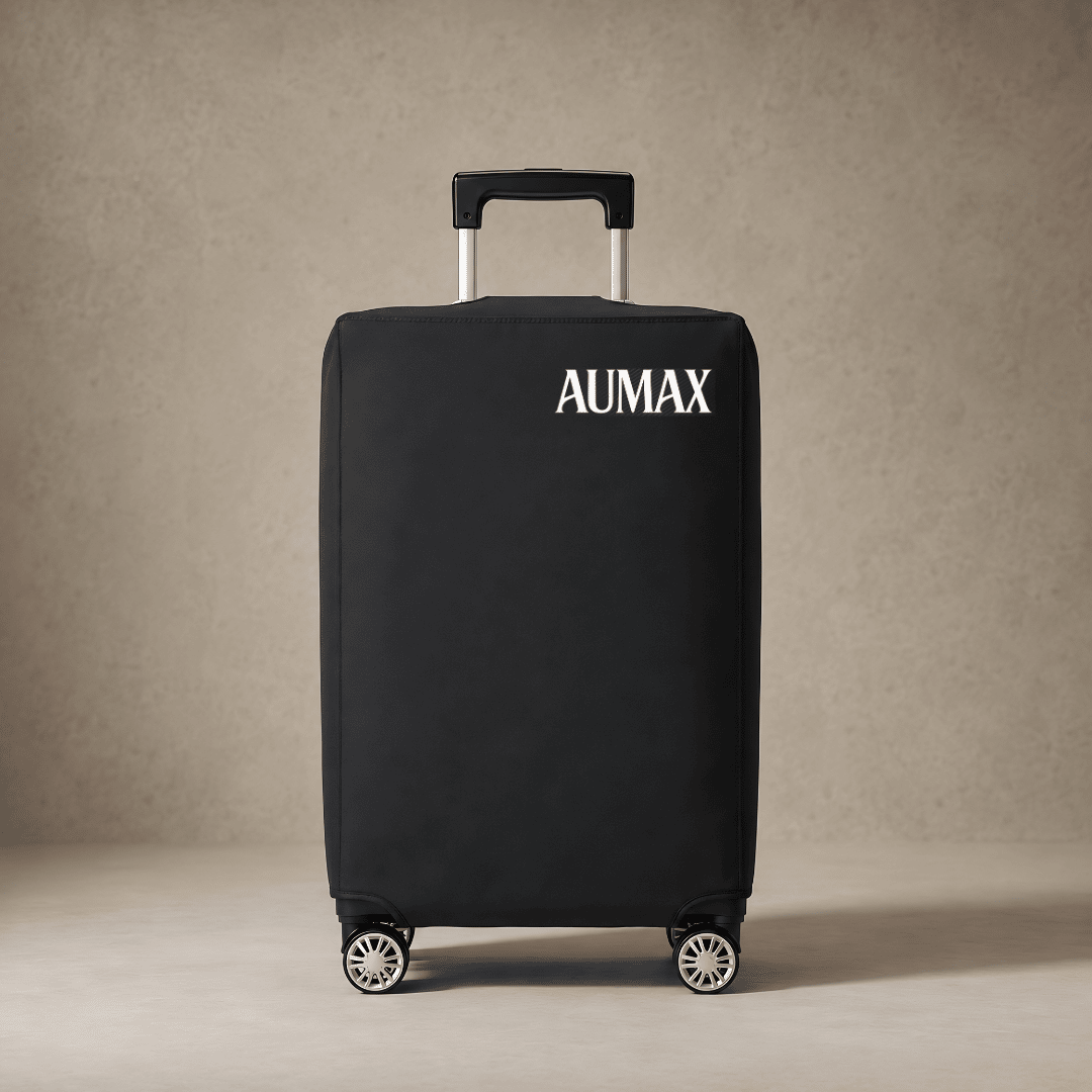 VALIJA AUMAX LUXOR BLACK / SILVER CARRY ON 20" MARCO DE ALUMINIO