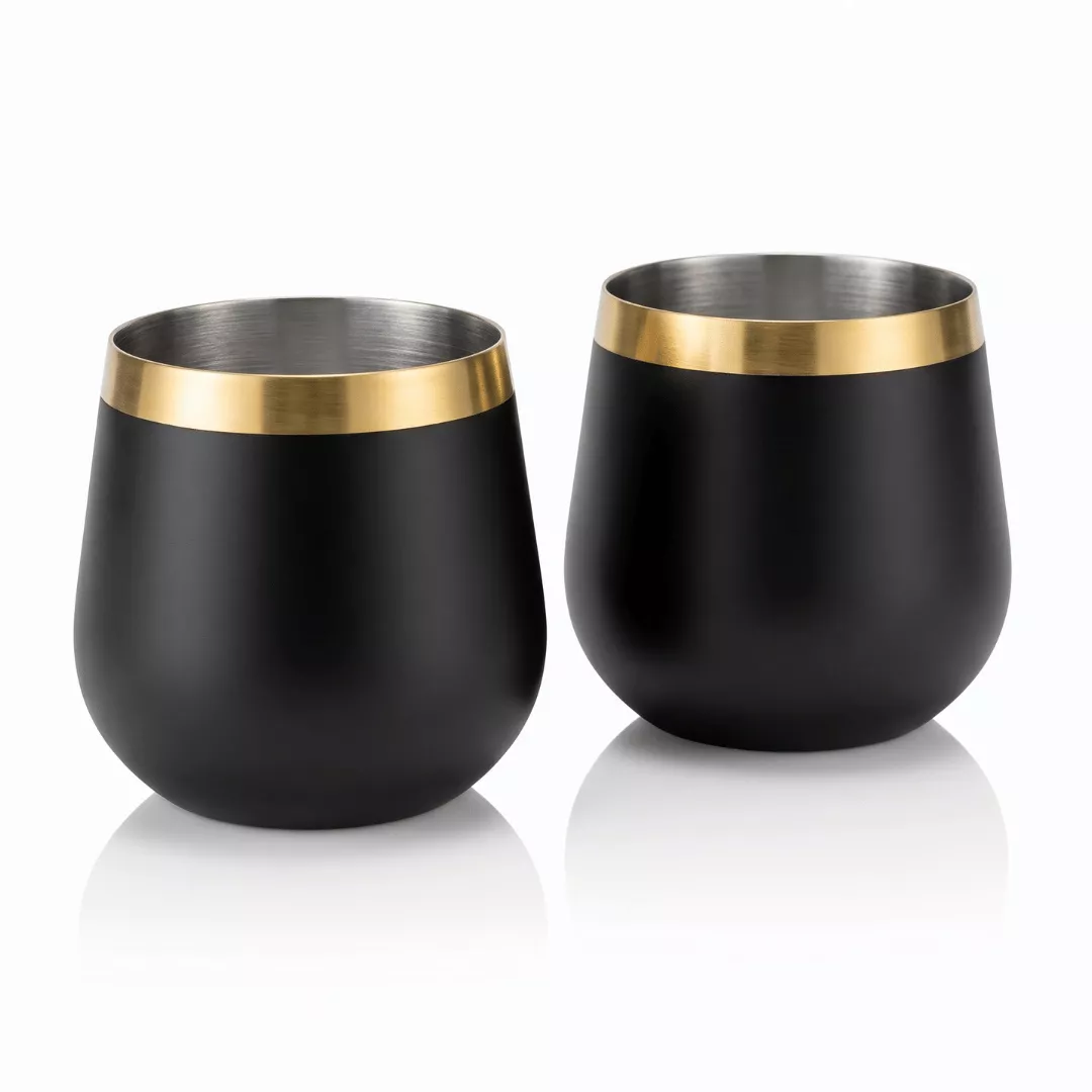Set de vasos AUMAX Nobile Black