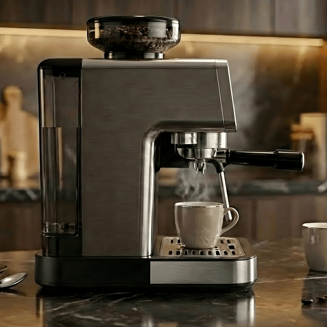 CAFETERA EXPRESS ZAFIRA CM-301CG 20 BARES MOLINILLO 2 EN 1 AUMAX