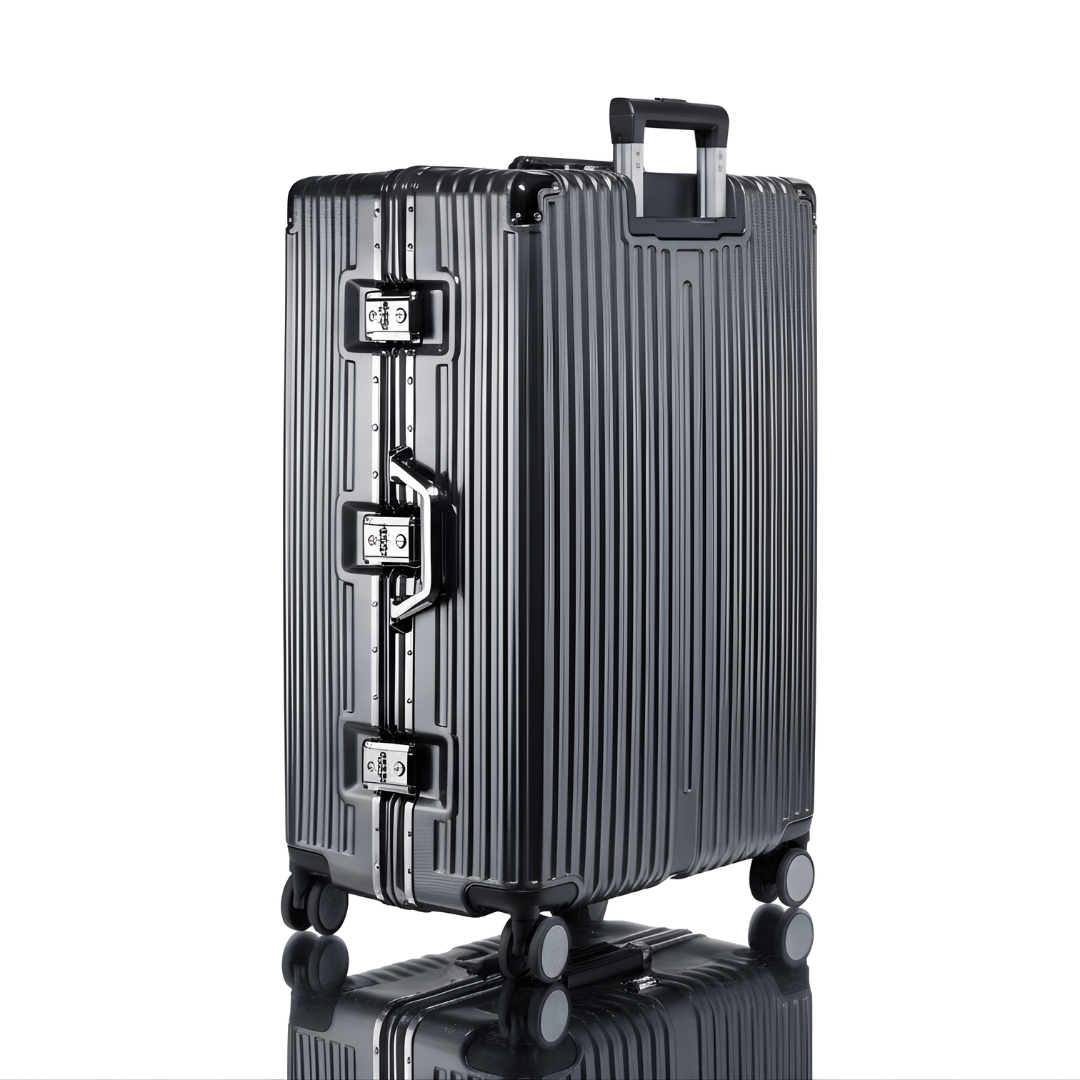 VALIJA ALLUMIA GREY / GUNMETAL GRANDE 28" ABS+PC-4024G TSA AUMAX