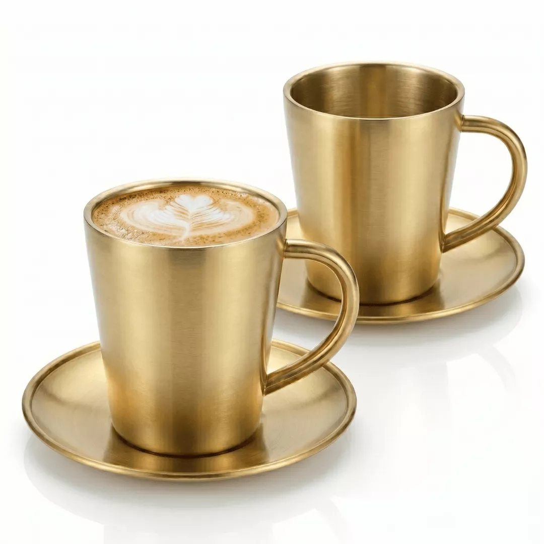 Set de tazas AUMAX Aurum Gold