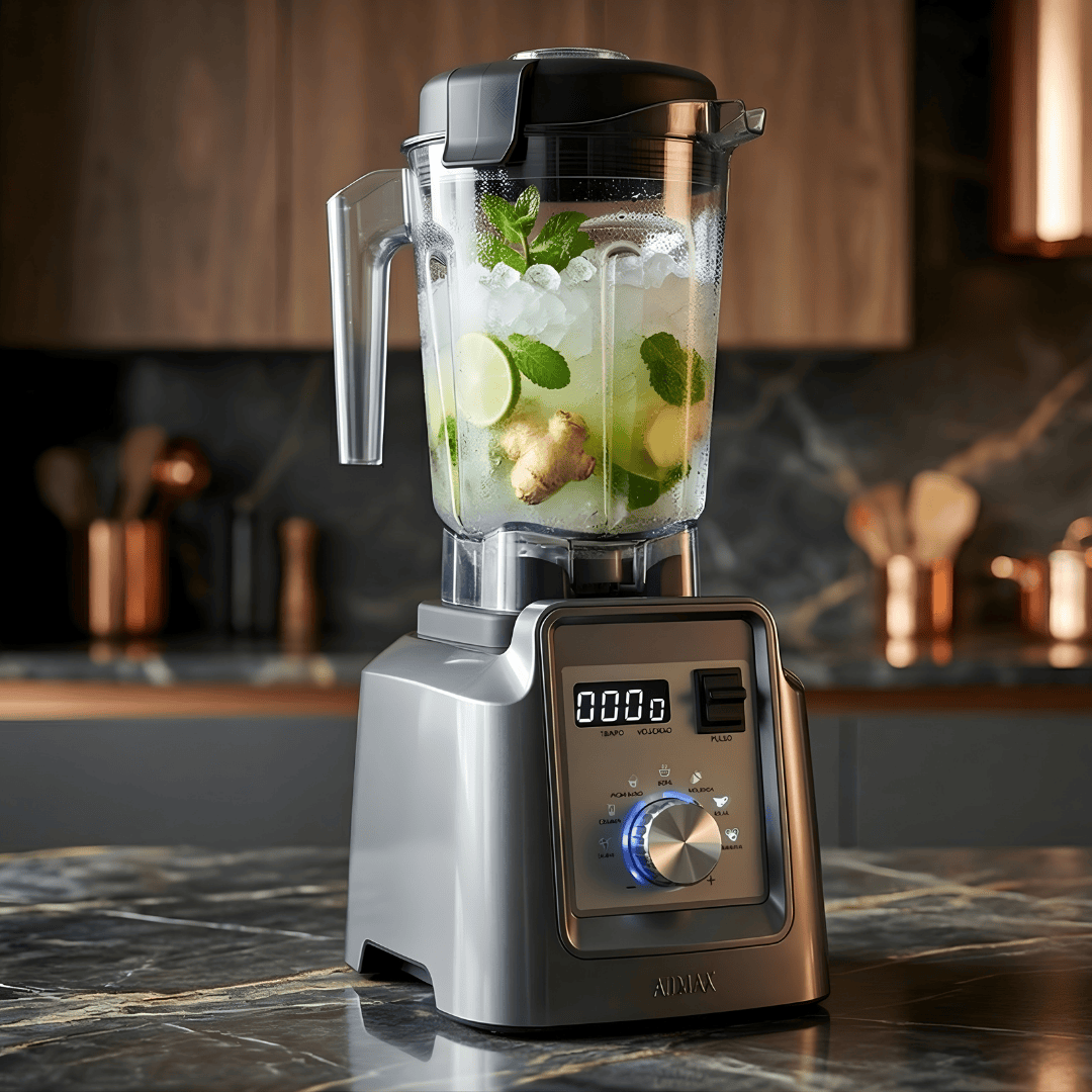 Licuadora Profesional POTENZA SILVER HS-209C 1600 WATTS AUMAX