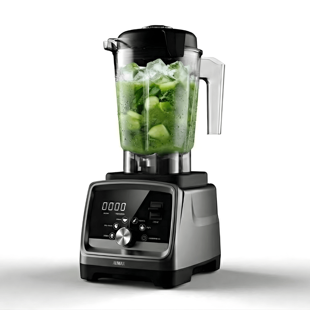 Licuadora Profesional AUMAX FORZA GRIS PLATA HS-228C 1600 WATTS