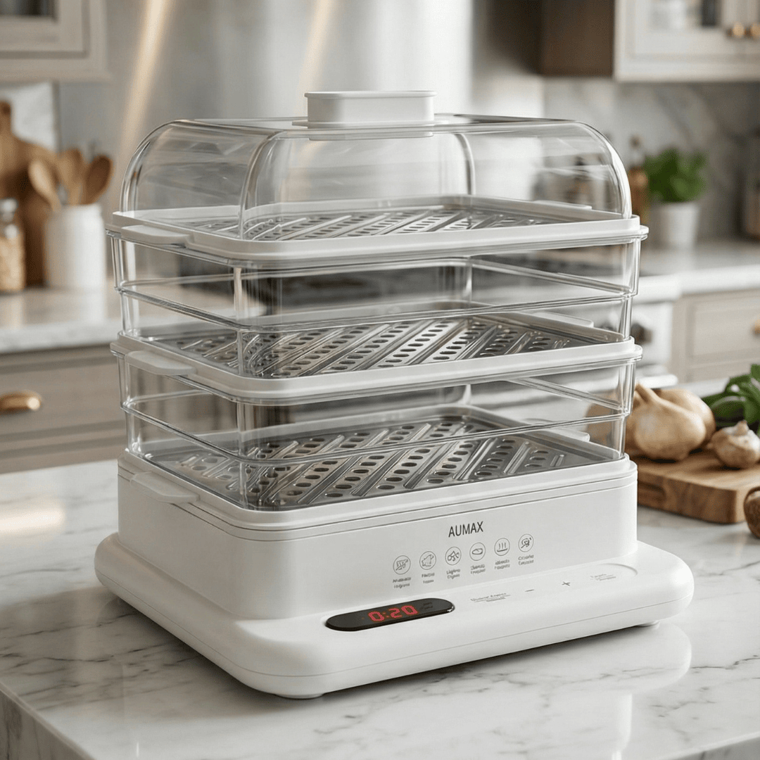 Vaporera Digital AURA JWS-999AC 800W racks Metalicos AUMAX