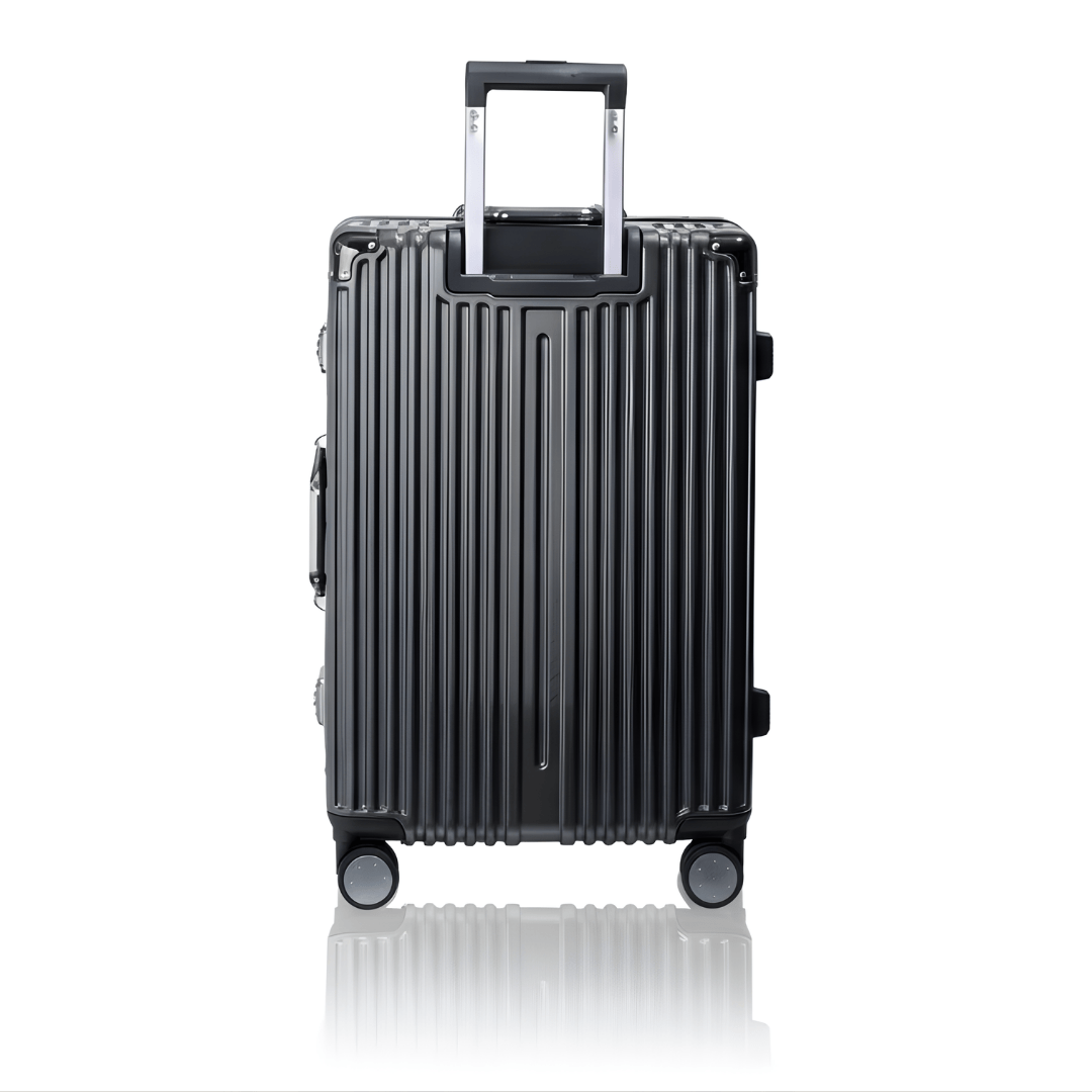 VALIJA ALLUMIA GREY / GUNMETAL MEDIANA 24" ABS+PC-4024G TSA AUMAX