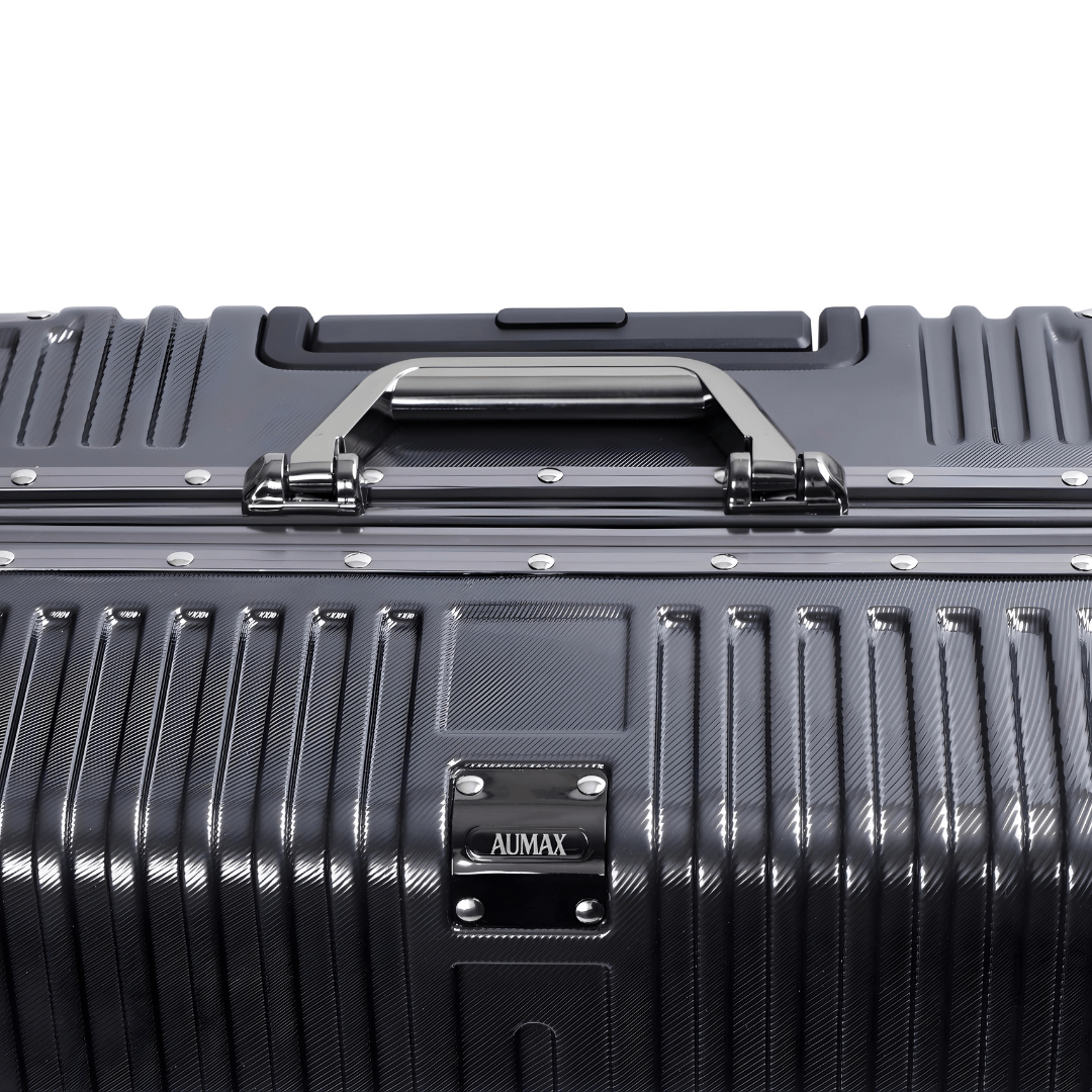 VALIJA ALLUMIA GREY / GUNMETAL MEDIANA 24" ABS+PC-4024G TSA AUMAX