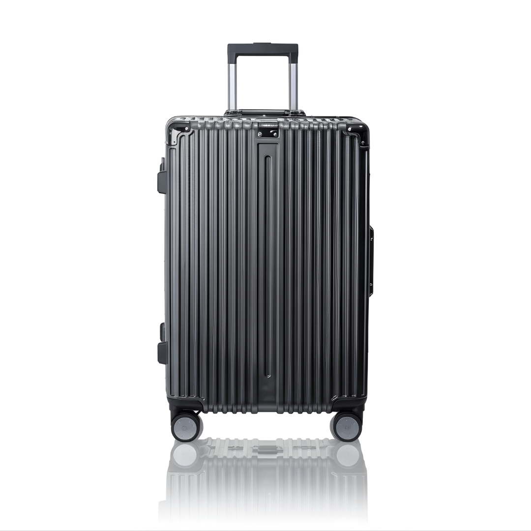 VALIJA ALLUMIA GREY / GUNMETAL MEDIANA 24" ABS+PC-4024G TSA AUMAX