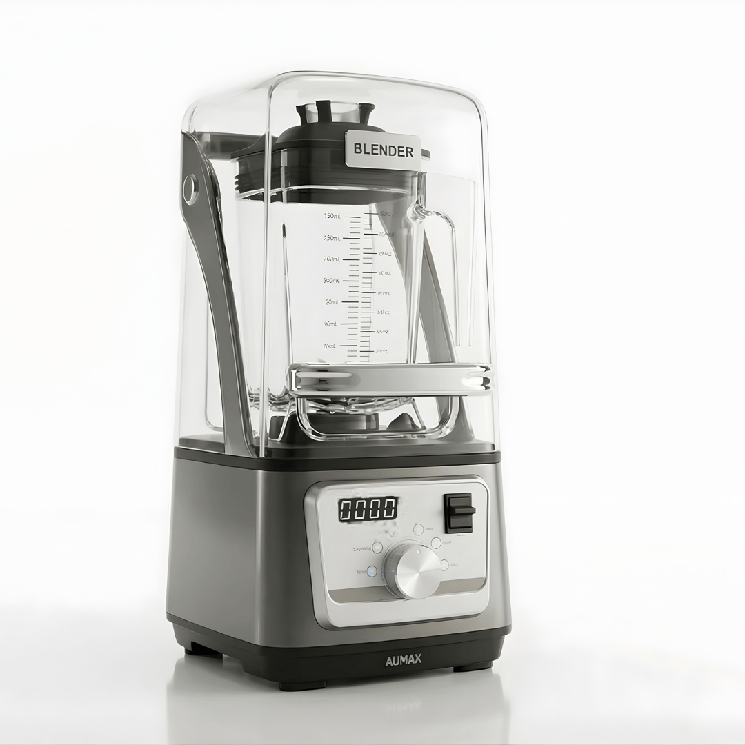 Licuadora Profesional TITANIO Silver INSONORIZADA 1600 WATTS AUMAX