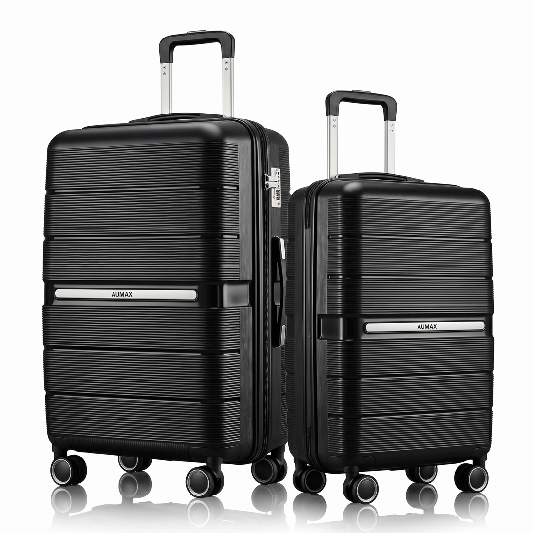 Set de 2 Valijas AUMAX Elegance 24” y 28” Expandibles