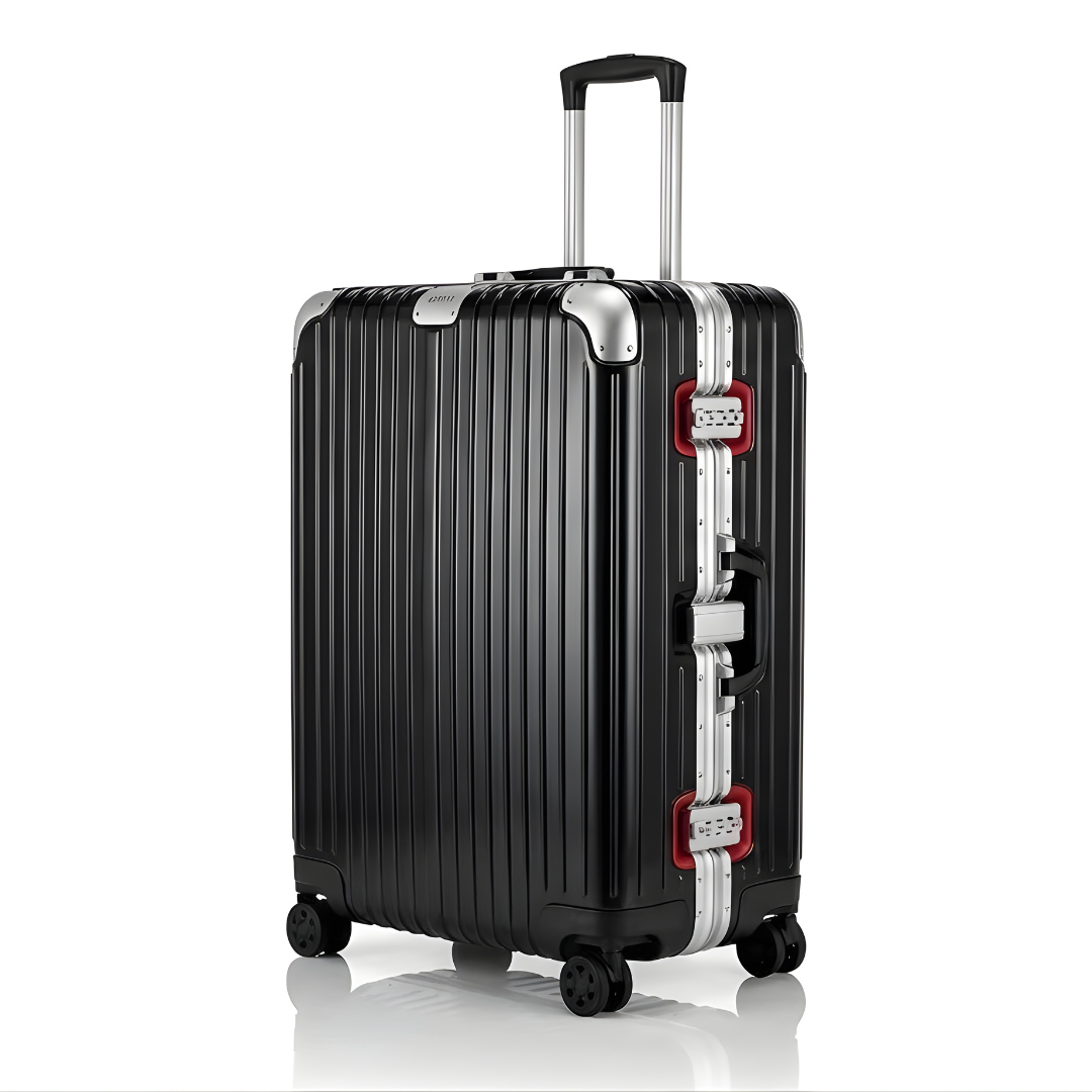 VALIJA MAGNA BLACK / RED EDITION GRANDE 28" TSA AUMAX