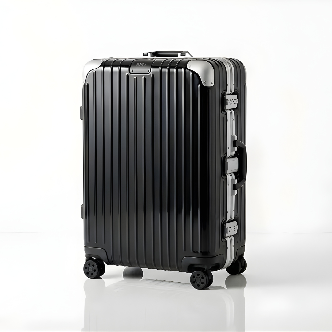 VALIJA MAGNA BLACK GRANDE 28" ABS+PC-4009G TSA AUMAX