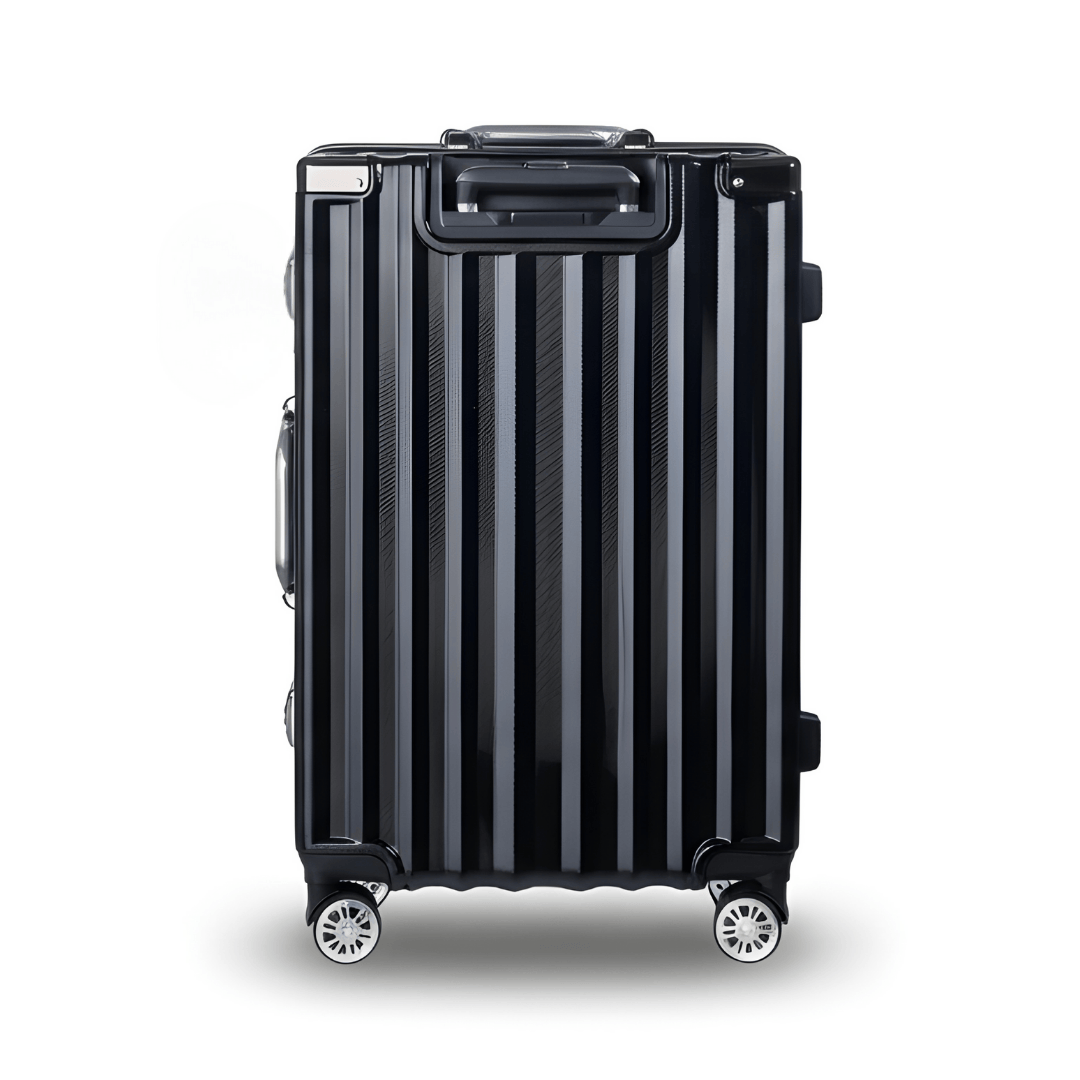 VALIJA LUXOR BLACK / GUNMETAL GRANDE 28" ABS+PC-4013G TSA AUMAX