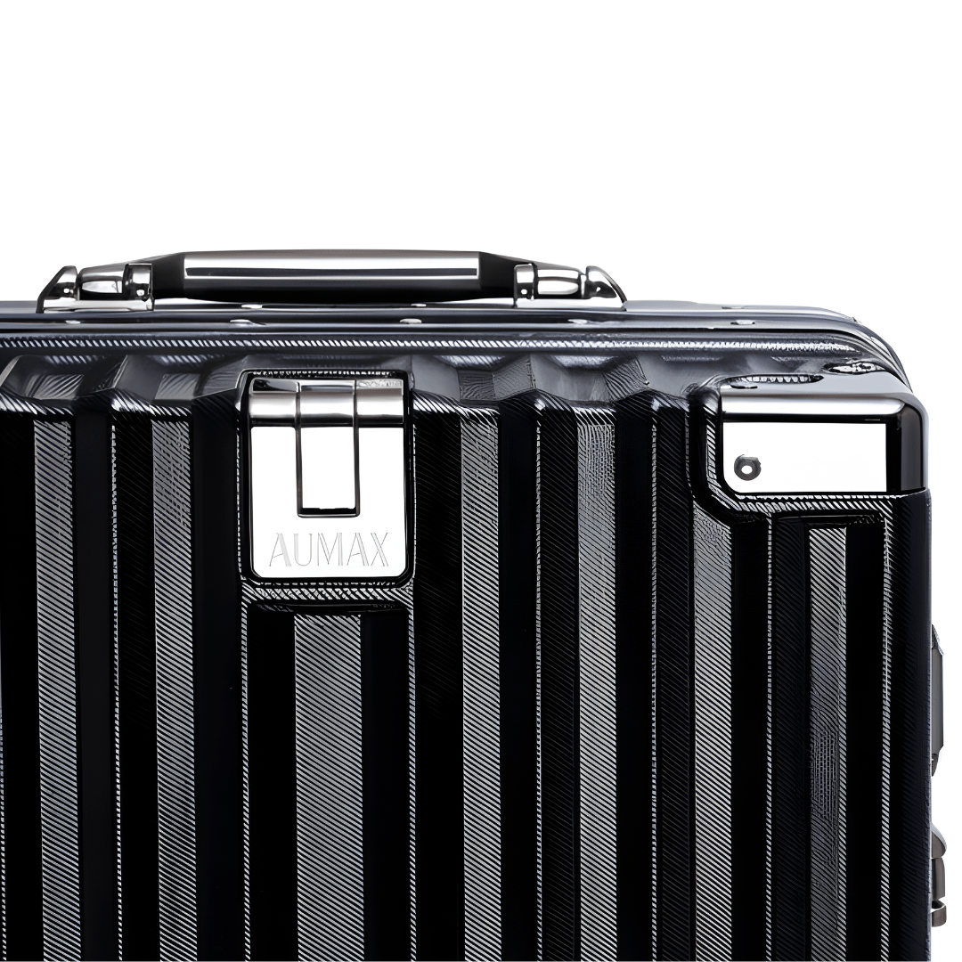 VALIJA LUXOR BLACK / GUNMETAL GRANDE 28" ABS+PC-4013G TSA AUMAX