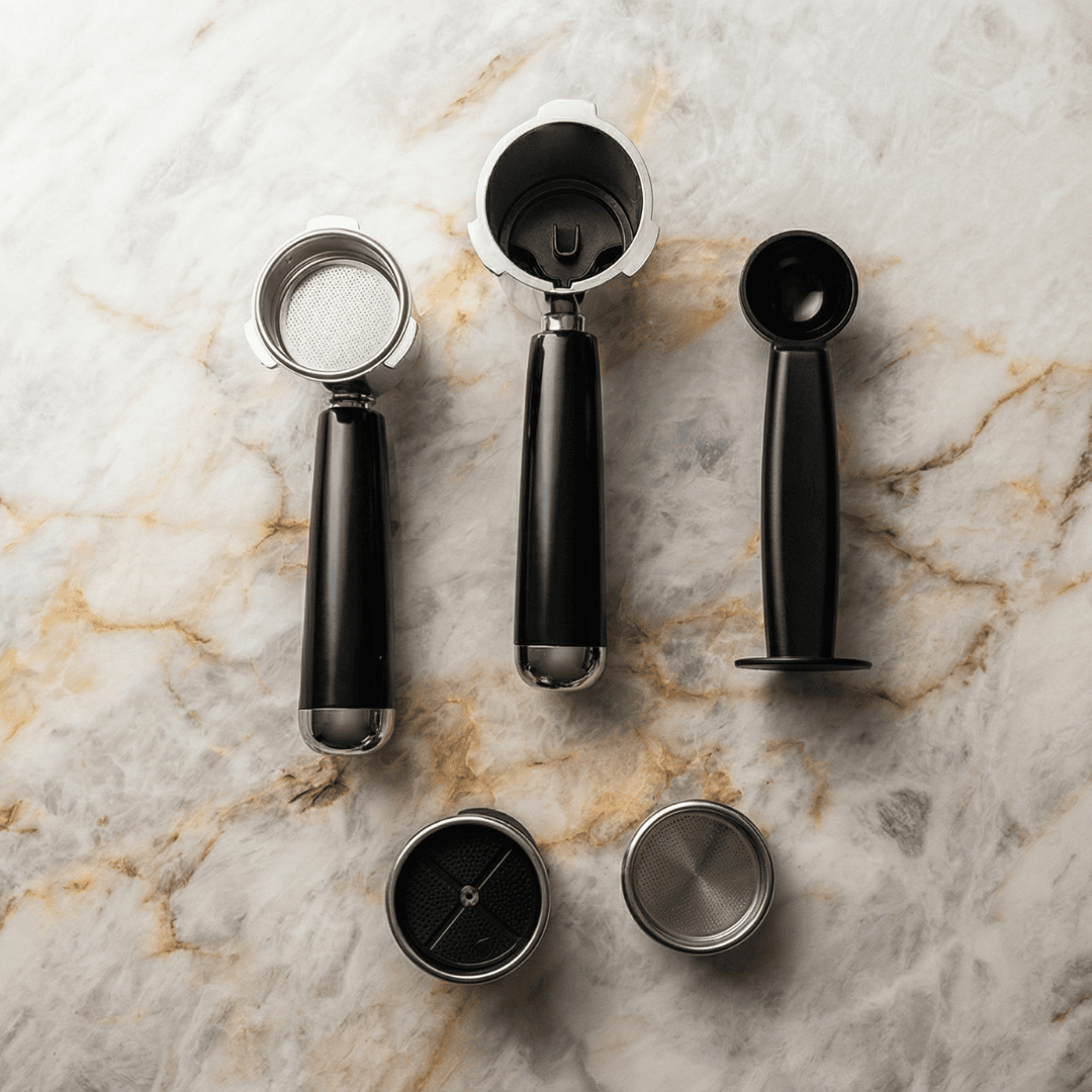 CAFETERA EXPRESS PLATINA 20 BARES 2 EN 1 Cafe Molido + Cápsulas AUMAX