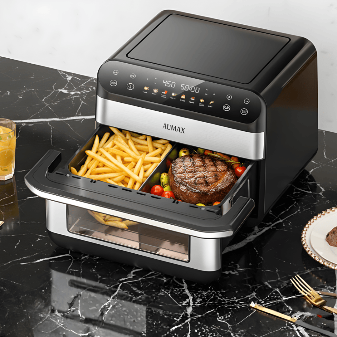 FREIDORA DUALCHEF RA922DSV DIGITAL 10 LITROS AUMAX