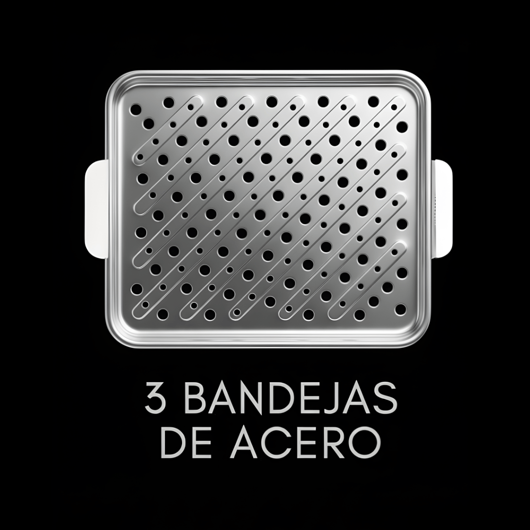 Vaporera Digital AURA JWS-999AC 800W racks Metalicos AUMAX