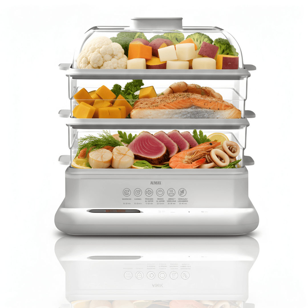 Vaporera Digital AURA JWS-999AC 800W racks Metalicos AUMAX