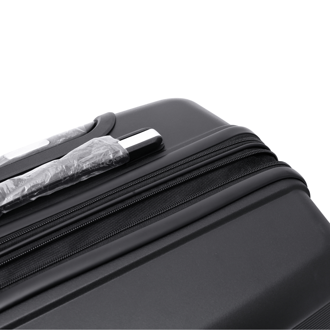 VALIJA ELEGANCE BLACK GRANDE 28" PP-3031G TSA AUMAX