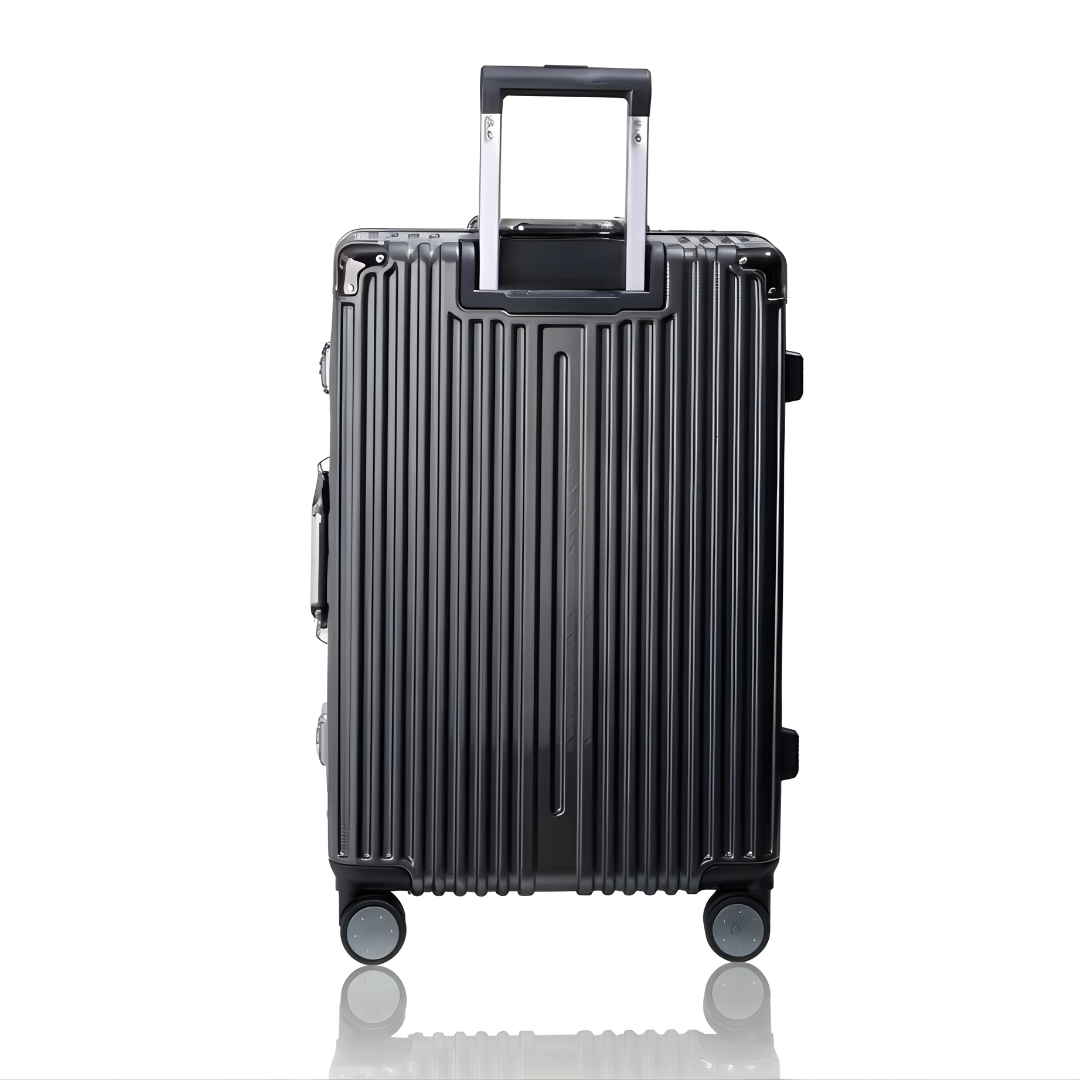 VALIJA ALLUMIA GREY / GUNMETAL CABINA 20" ABS+PC-4024G TSA AUMAX