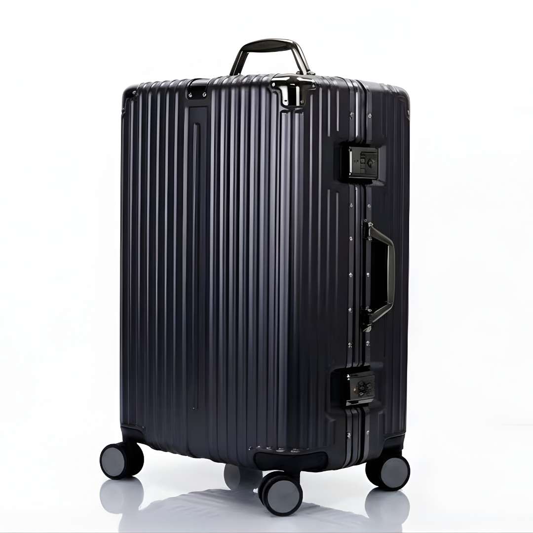 VALIJA ALLUMIA GREY / GUNMETAL CABINA 20" ABS+PC-4024G TSA AUMAX